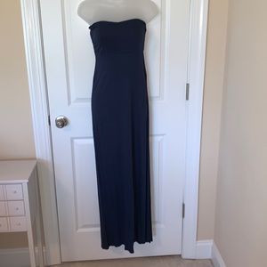 Forever 21 blue maxi dress Small. EUC
